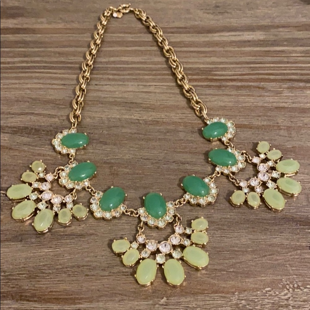 J. Crew statement jeweled necklace